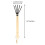 Carbon Steel Clam Rake Oyster Shell Digging Tool Multipurpose Rake Tool 2