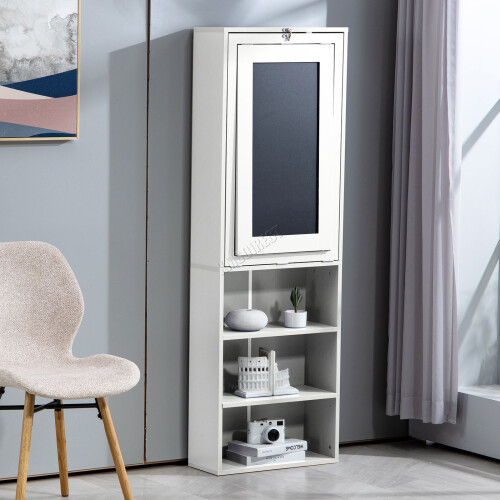 Westwood DESK WITH SHELVES COLOUR=WHITE VARIATIONLISTING