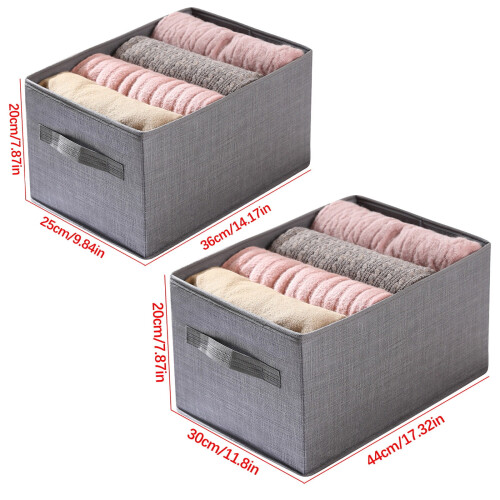 Foldable Non-Woven Storage Box 20x30x44cm 2