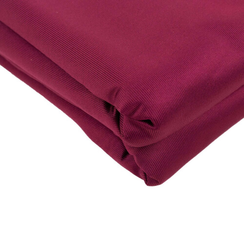 BalsaCircle bordeaux scuba polyester stof60" x10yd 2