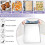 Stainless Steel Baking Sheet Set 20x14in 2 Pcs + 2 Racks 5
