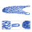 Horse feeder bag nylon rope hanging blue 7