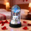 Preserved Rose and Teddy Bear Ornament 8.5x15.5cm 4