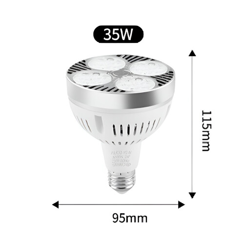 HIBIBUD PAR30 LED Spotlight Bulb E27 35W 1