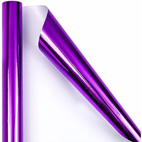 Lila Metallic-Geschenkpapier, 43,2 cm x 20 m 2