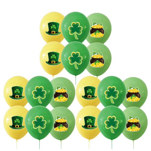 Guirlanda de balões para o Dia de São Patrício, 18 peças, 18 cm (7 polegadas) 1
