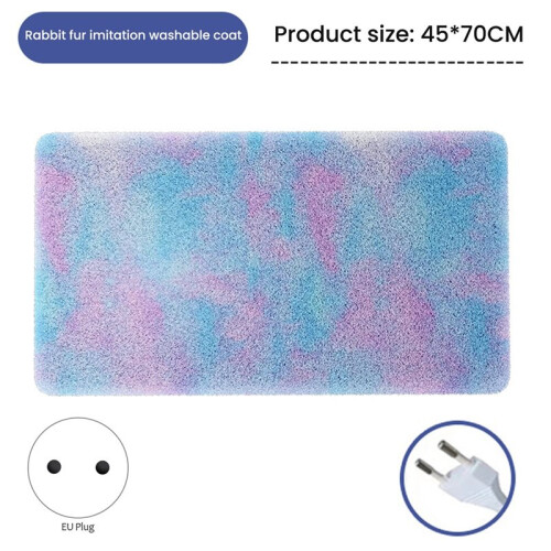 Waterproof Pet Heating Pad Electric Blanket Dog Cat Winter Warmer Pad Adjustable Temperature with Digital Display (EU),C 1