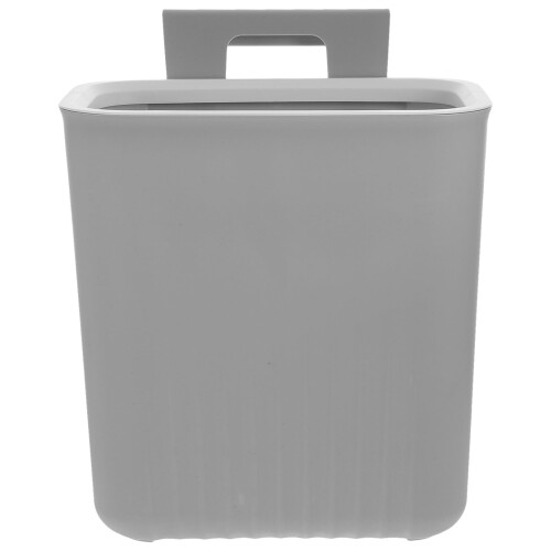 Lixeira compacta cinza, 1 unidade, 27 cm (10,6 pol.) 2