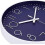 14 Inch Silent Quartz Wall Clock in Cement Grey 5