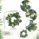 2 Pack Artificial Eucalyptus Wreaths 9 Inch Candle Rings 2