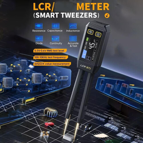 LCR-måler digital bro høy presisjon 1 enhet 2