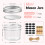 4 oz Mini Mason Jars with Lids, 12-Pack 2