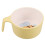 LYTMENT kids cereal bowl with handle, bees pattern, 8