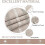 Boho Linen Blend Curtains 52" x 84", Rod Pocket, 2 Panels 4