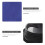 Lille CD-etui Rund CD-opbevaringspose DVD-diskholder 20 kapaciteter 5