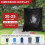 Svarta sopsäckar 20-25 gallon, 30" x 33", 120-pack 2