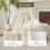 Cable Knit Chenille Throw Blanket with Sherpa Reverse 60x80 2