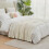 Cable Knit Chenille Throw Blanket with Sherpa Reverse 60x80 4