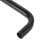 Curved Iron Lamp Stem Black 12.4 cm 3