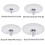 Clear PVC Round Table Cover with Elastic Fit 3