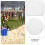 Popcorn Machine Replacement Pads 1Pcs Silicone for Improved Popcorn Texture and Heat Insulation White 8