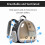 Pet Carrier Backpack for Guinea Pigs Rabbits Hamsters 3