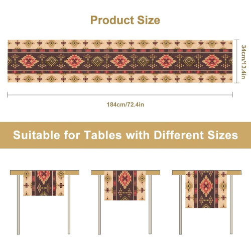Linen Table Runner 13 x 72 in 1