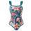 Damen-Bandeau-Badeanzug mit Sarong-Überwurf 3