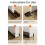 2.1" x 37" Rubber Brown Door Bottom Sweep 3