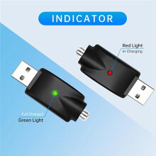 2-Pack USB Charger for Wireless Soldering Irons with LED Indicator and Overcharge Protection
