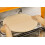 Pizzastein rund 12,6 Zoll Back- und Grillstein mit 5