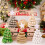 Mini Wooden Christmas Tree Decor – Natural Bead Design 2