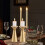 Gold Threaded Metal Candlestick Holder 1 Pack 8