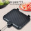 Breakfast Sandwich Maker with Removable Handle Nonstick Pan 7
