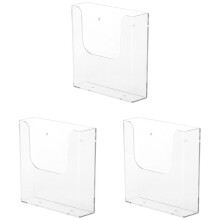 Fissato al Muro File Organizer Portadocumenti un Parete Trasparente Cartella Portadocumenti A5 per Home Office