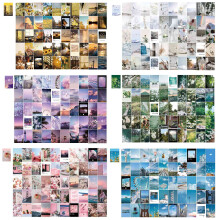 300 Pieces Washi Paper Sticker Set Daily Scenery Life Stuff Travel Kawaii Stickers Aesthetic Stickers for Scrapbooking
