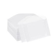 50 STÜCKE Leere UmschläGe Aus Durchscheinendem Papier UmschläGe Set Brief Vintage Hochzeitseinladung UmschläGe für Karten