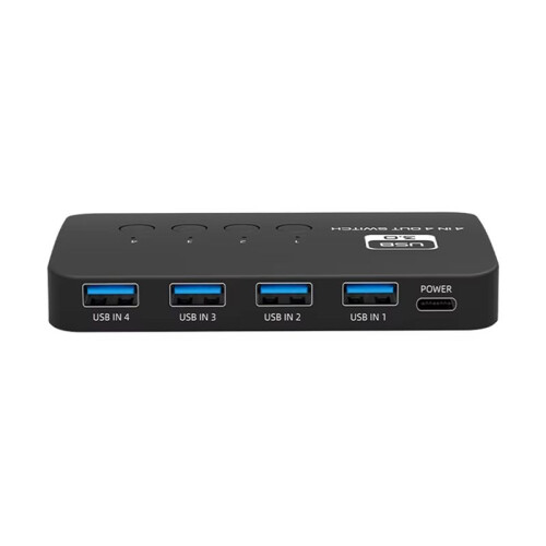 USB3.0 Switcher 4 in 4 Out Splitter 4 Computer Teile USB Flas Maus Tastatur Drucker