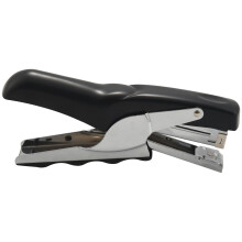 Clip- Hefter für 20-Seitigen Hochleistung Desktop Hefter für BüRo Hefter (Schwarz)