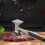 Multi-sided meat tenderizer hammer with comfortable-grip handle, hang hole, silver — compatible with all kitchen needs 4