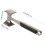 Multi-sided meat tenderizer hammer with comfortable-grip handle, hang hole, silver — compatible with all kitchen needs 6