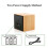 Voice Control Wooden Digital Alarm Clock TEMP Date 3 Alarms Desktop Electronic Table Clock USB Powered LED Bedside Clock 5