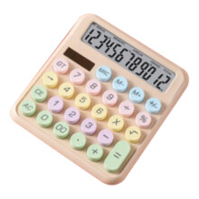 Candy-Colored Desktop Calculator for Office & School, Student Stationery, Ideal for Calculations D