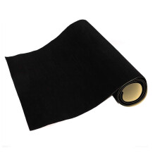 2PCS Self Adhesive  Fabric, Soft Velvet Drawer Liner,DIY Velvet Fabric for Art & Crafts,Jewelry Box  Liner,Black