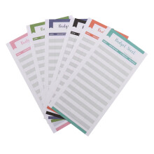 60 Stuks Expense Tracker Sheets Budget Trackers Paper Fit Budget Enveloppen Bankbiljet Envelop Budget voor Persoonlijk