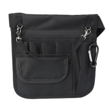 Nursing Bag, Nurse Fanny Pack, Belt Utility Kit, Nursing Tools Pocket Organizer, Nurse Waist Pouch Hip Bag - Black