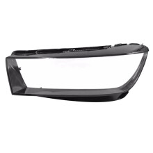 Car Headlight Shell Lamp Shade Transparent Lens Cover Headlight Cover for Q5 2018-2020 Left