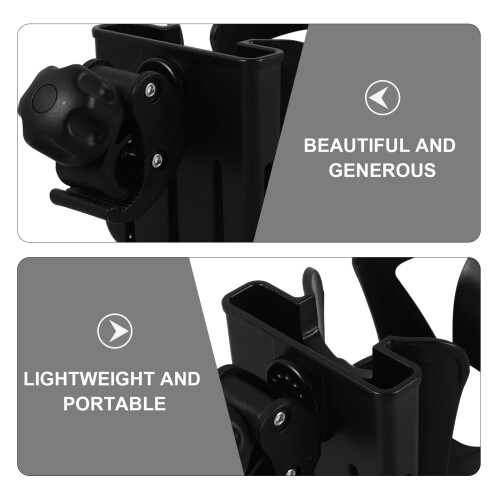 Black Plastic Cup Holder for Mic Stand 1 Pack 2