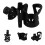 Black Plastic Cup Holder for Mic Stand 1 Pack 6