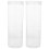 Worgeous2Pcs Cylinder Plastic Pencil Case Boxes Plastic Pen Holder20.00X6.50X6.50CM 8